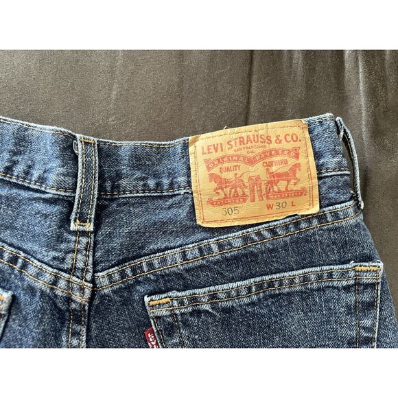 Levi 505 Denim Shorts - Picture 4 of 5